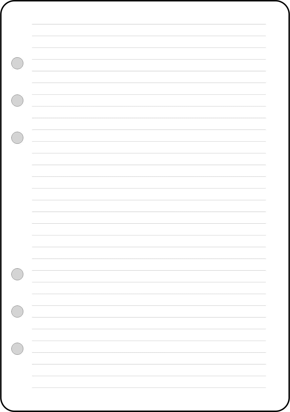 A5 Cardstock Dividers