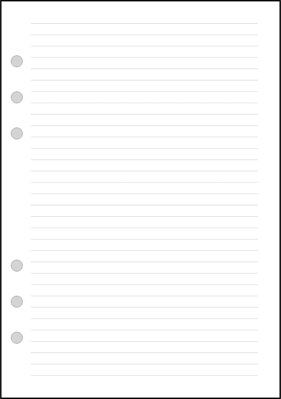 A5 Cardstock Dividers