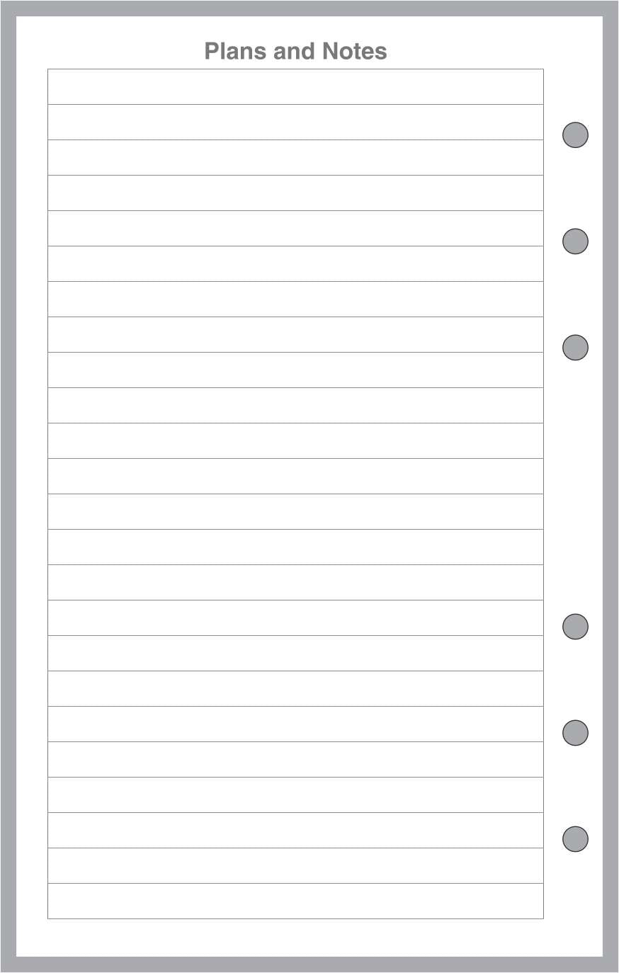 Compact Daily Task List