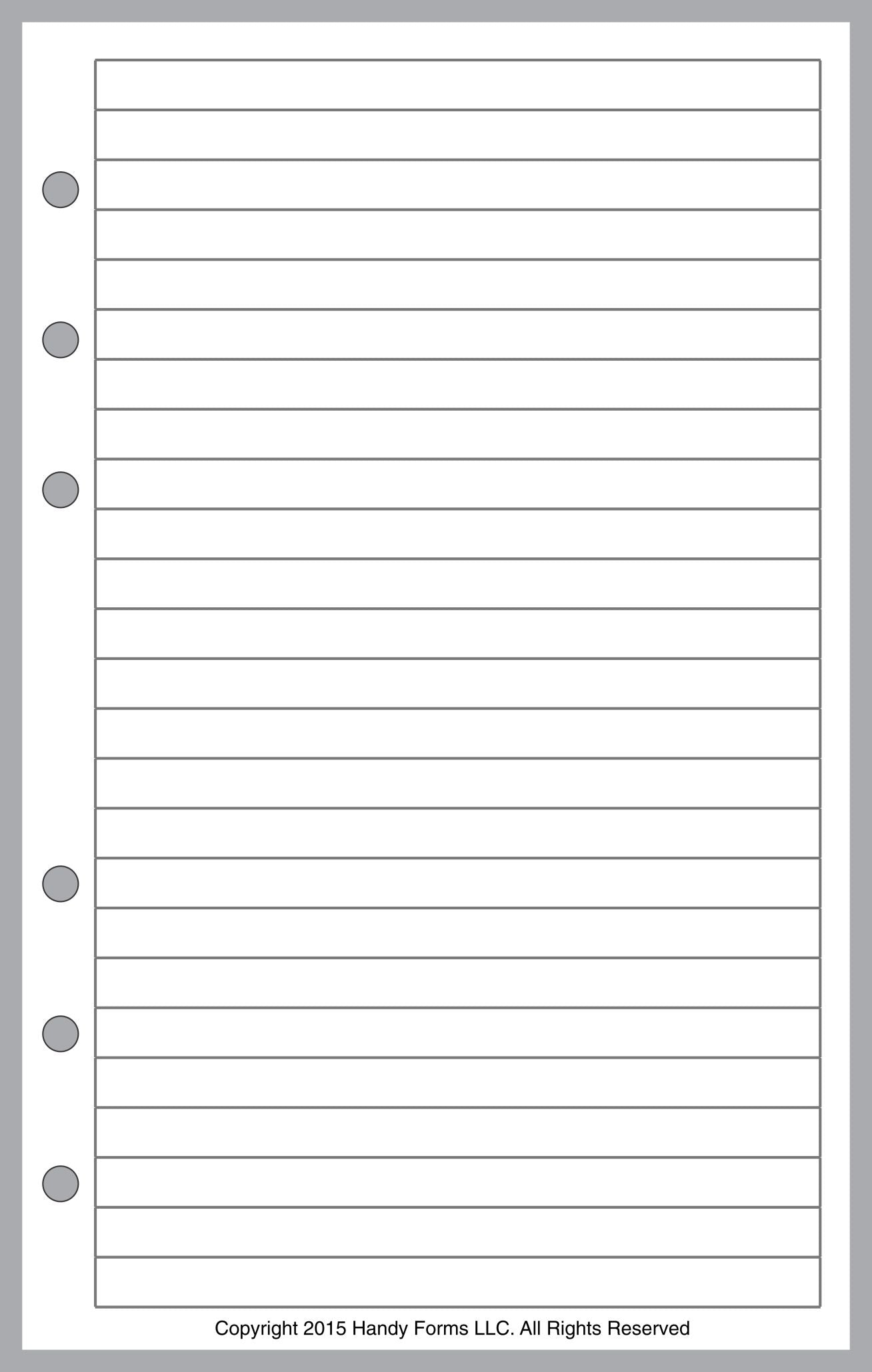 Compact Automobile Fuel & Maintenance Log