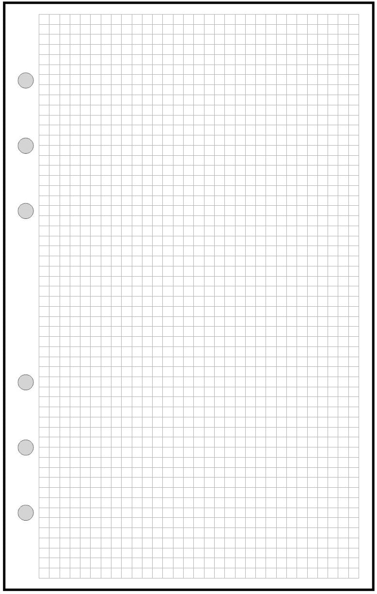 Small Mini Graph Compact Graph / Dot Grid Paper – Handy Forms
