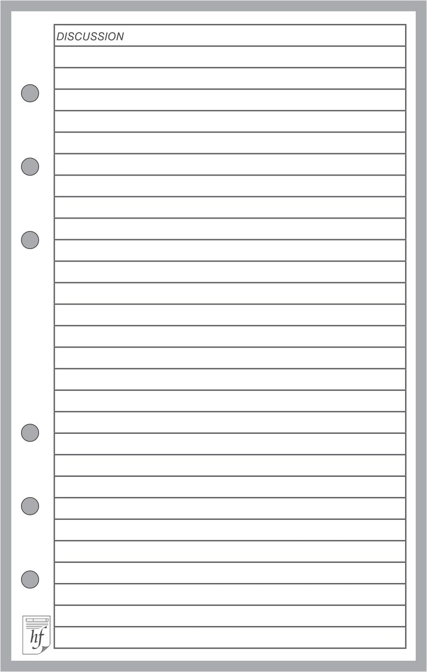 Compact Meeting Planner and Organizer - Extra Discussion Pages