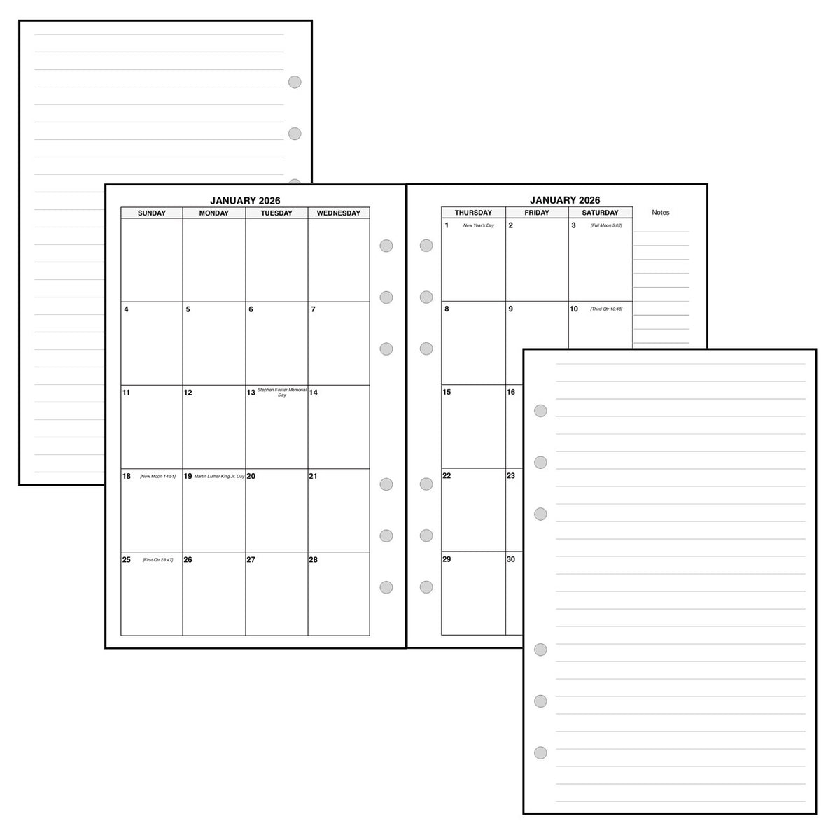 Compact Paperwork Compact Size Planners – Handy Forms