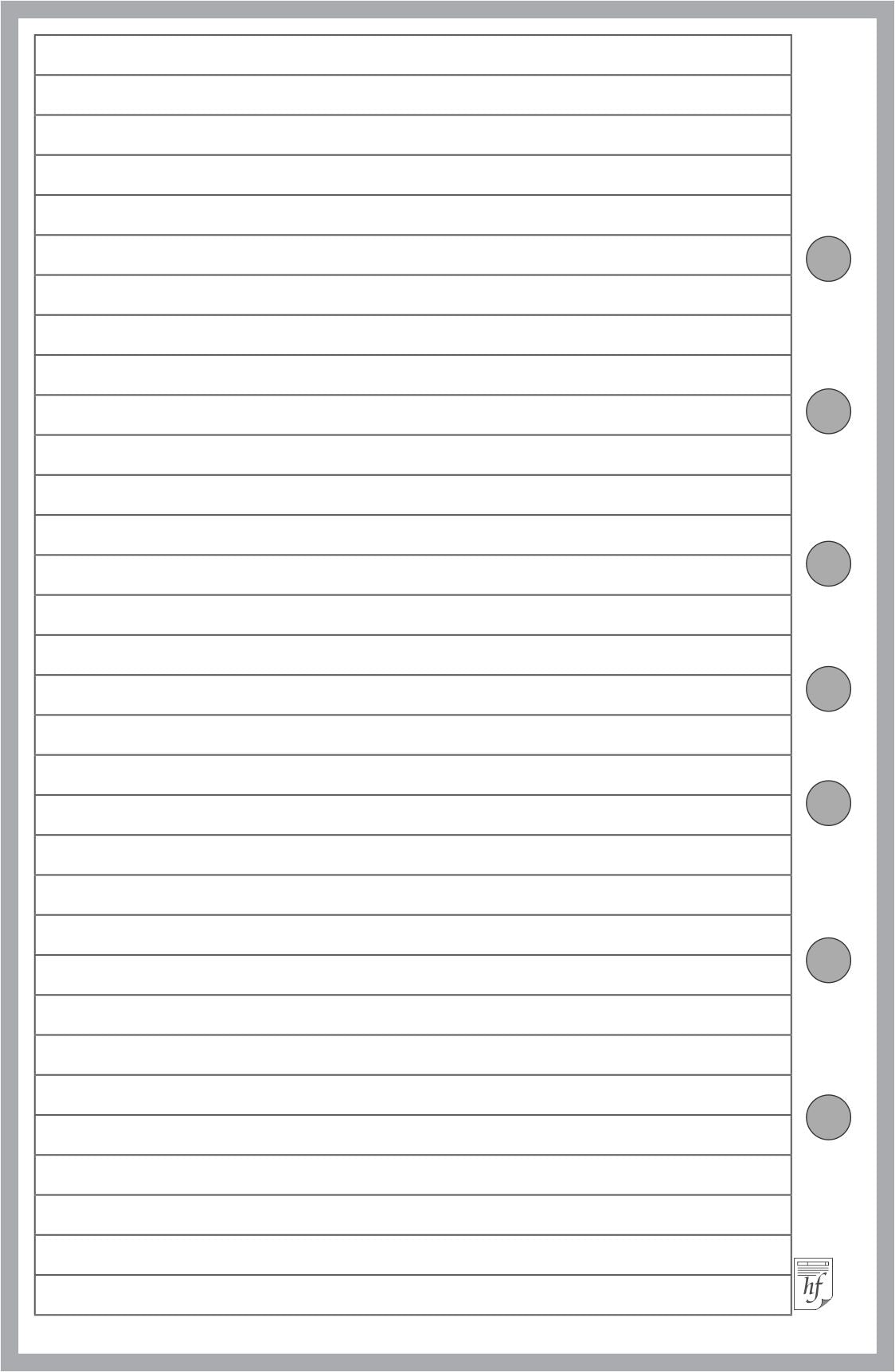 Half-letter size Automobile Fuel & Maintenance Log