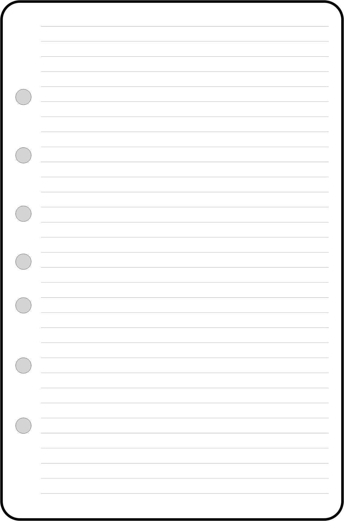 Half-letter size Cardstock Dividers