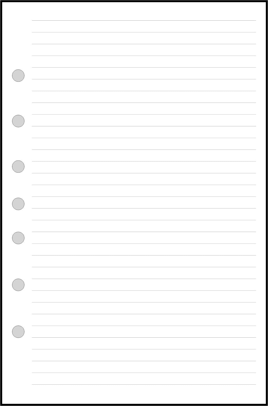 Half-letter size Cardstock Dividers