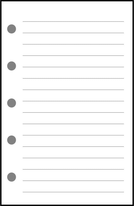 FMI Cardstock Dividers