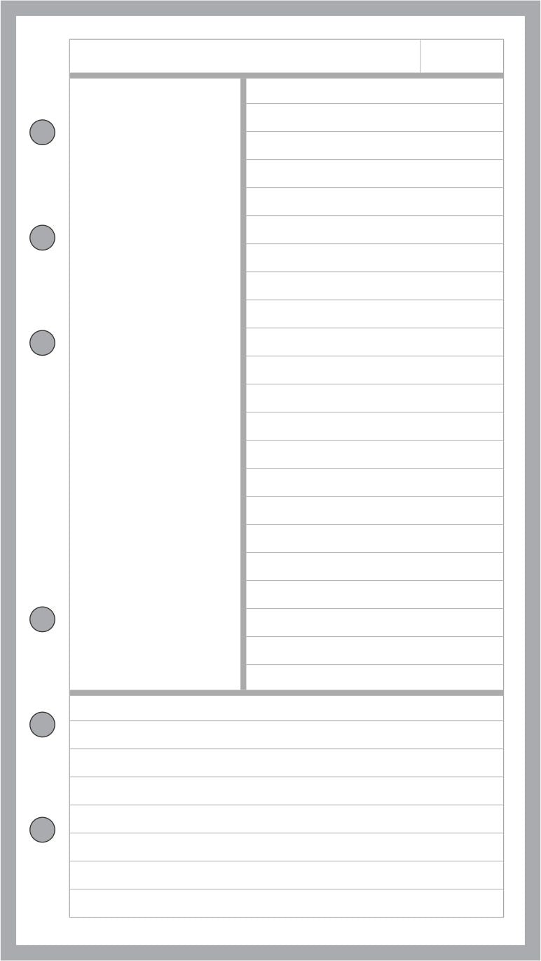 [size] Note Pages Designed for the Cornell Notetaking System