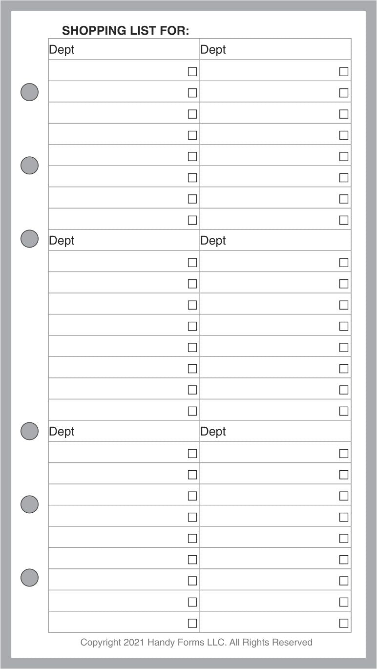 [size] Daily and Weekly Menu Planner
