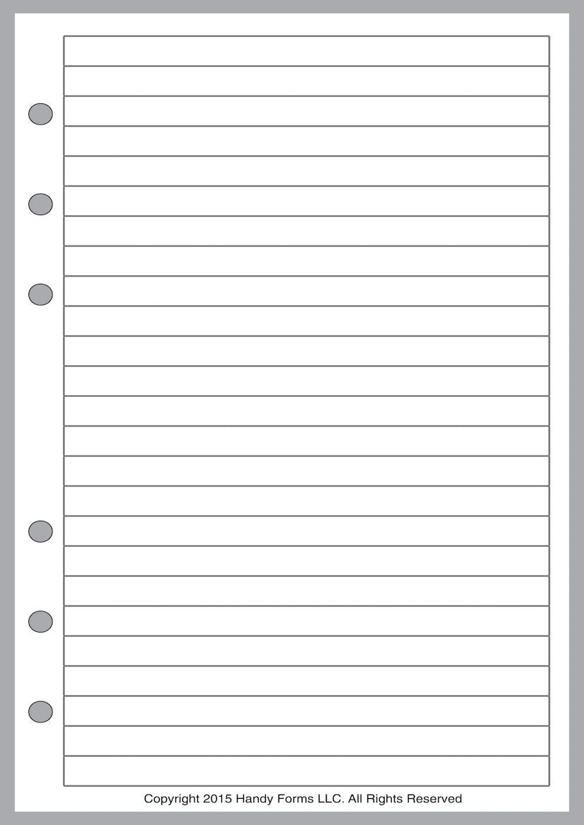 A6 Automobile Fuel & Maintenance Log
