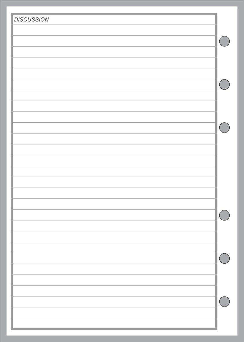 A6 Meeting Planner and Organizer