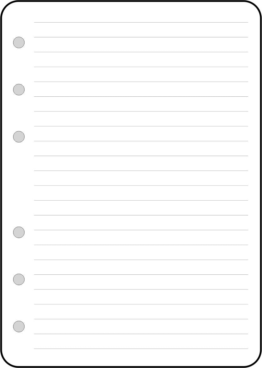 A6 Cardstock Dividers