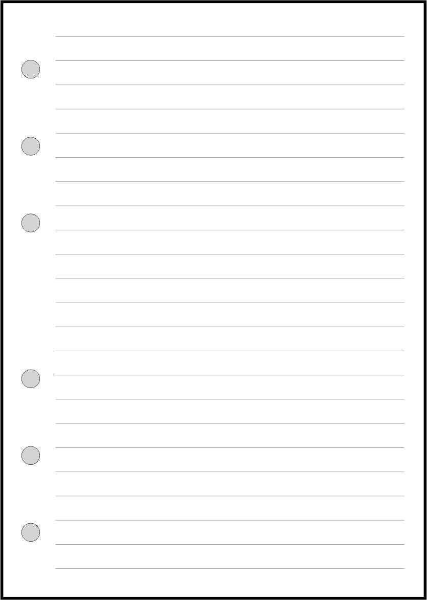 A6 Cardstock Dividers