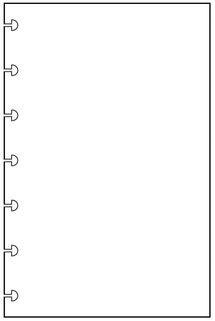 Mini Blank Pages
