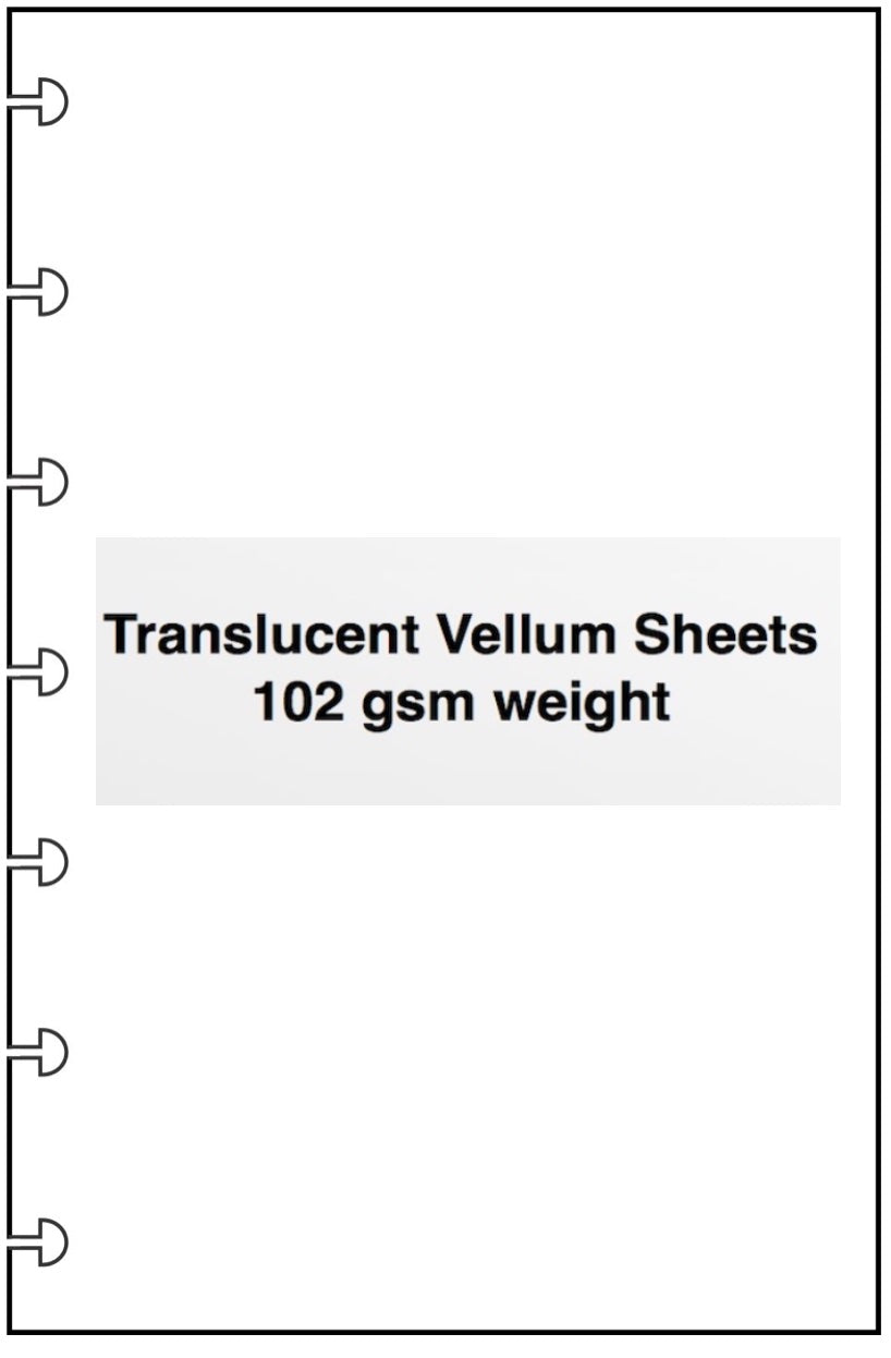 Mini Vellum Sheets