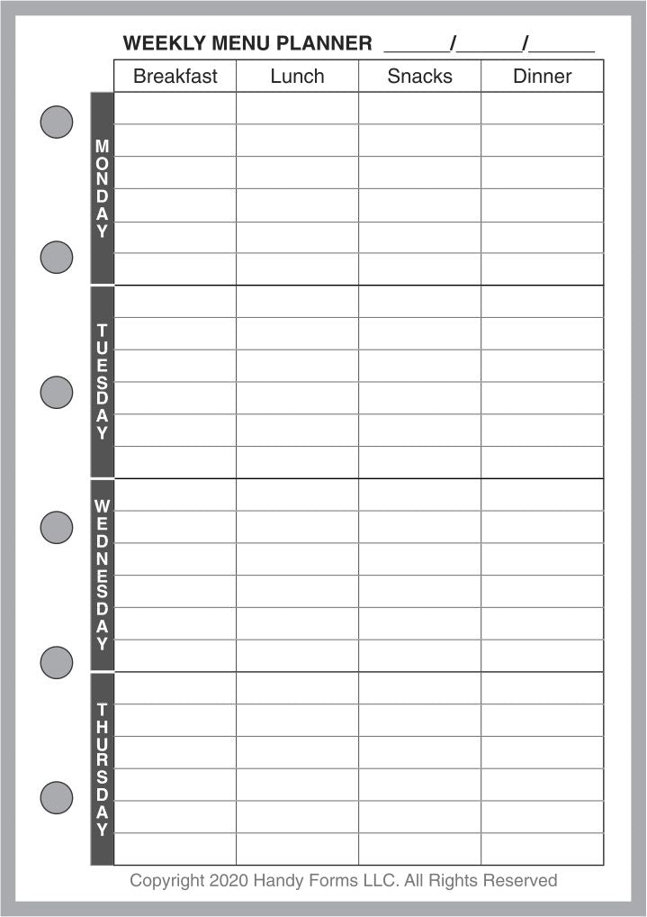 Pocket Plus Note Pages Designed for the Cornell Notetaking System