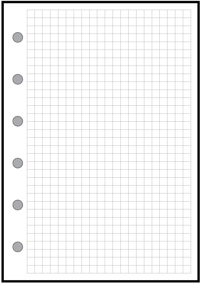 Pocket Plus Graph / Dot Grid Paper