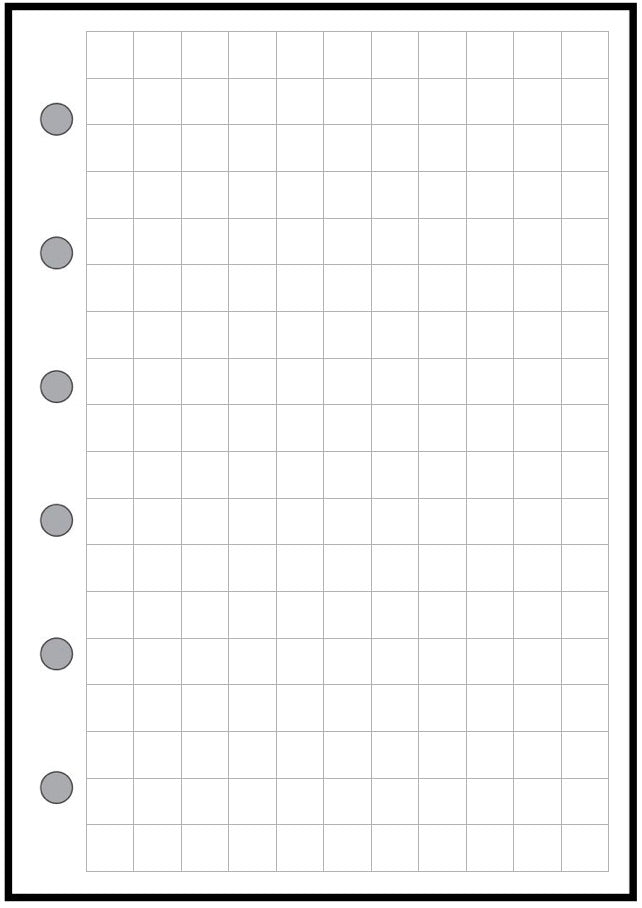 Pocket Plus Graph / Dot Grid Paper