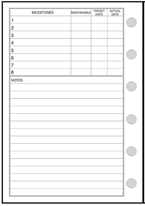 Pocket Plus Project Planner and Organizer