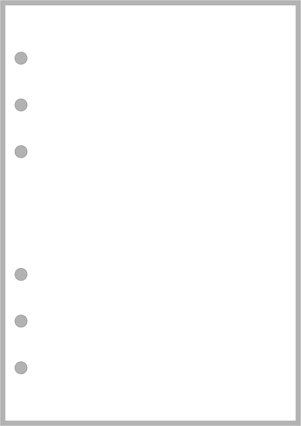 Personal Wide Blank Pages