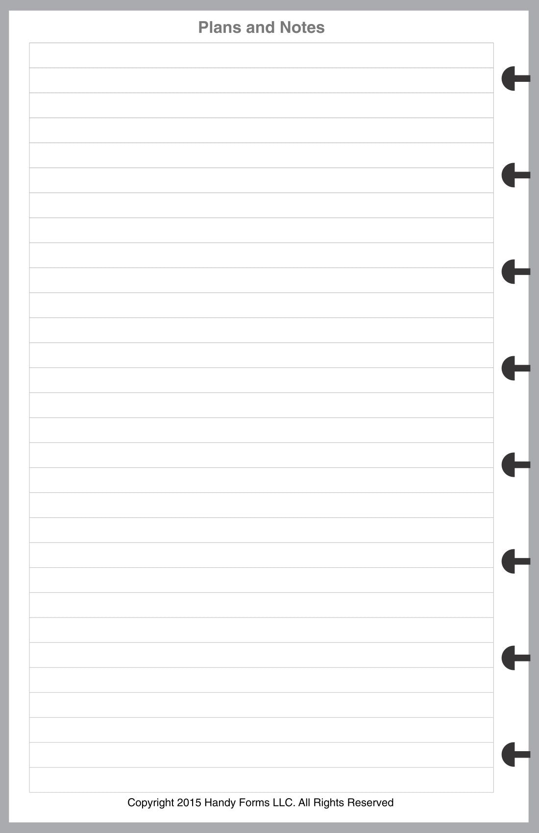 Junior Daily Task List