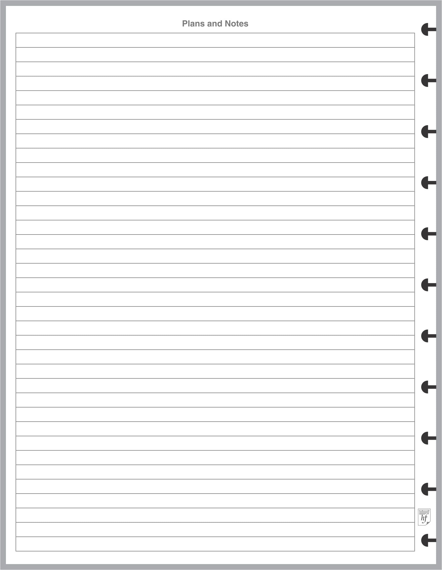 LVL Daily Task List