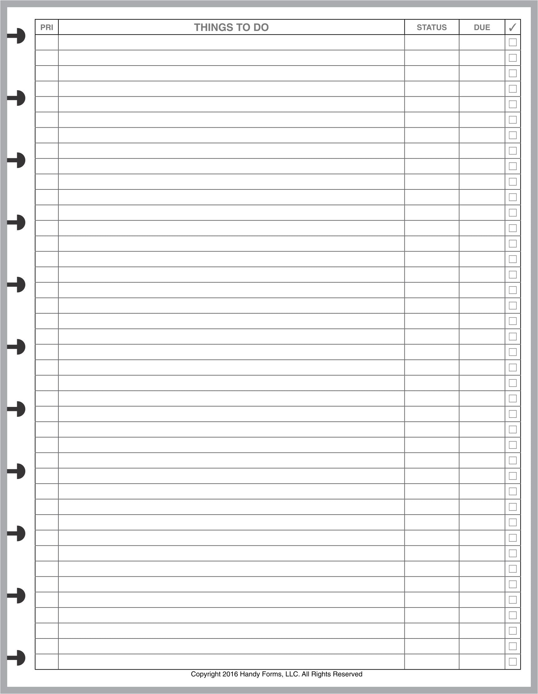 LVL To-Do Checklist with Priority and Due Date