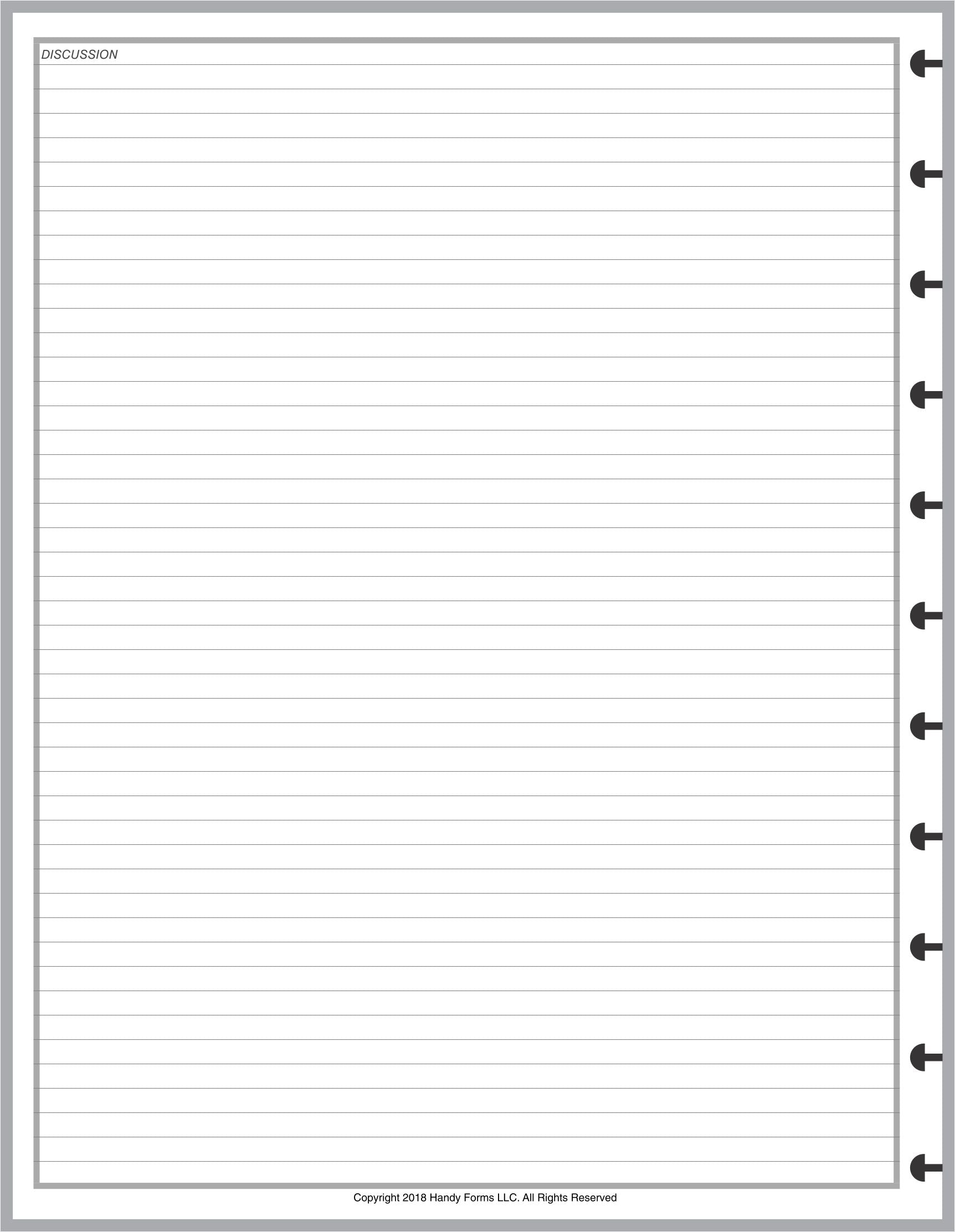 LVL Meeting Planner and Organizer